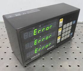 C195215 Sony Precision Technology Lg10-3 3-axis Digital Encoder Readout 3 Dz51 Signal Input Adapter C195215 Sony Precision Technology Lg10-3 3-axis Digital Encoder Readout 3 Dz51 Signal Input Adapter
