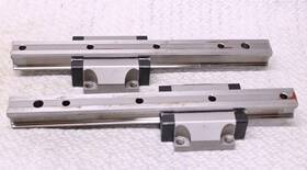 1651-81x-10 Star Rexroth Pair Of X 3/4 Linear Bearing Runners And Rails 2048 1651-81x-10 Star Rexroth Pair Of X 3/4 Linear Bearing Runners And Rails 2048
