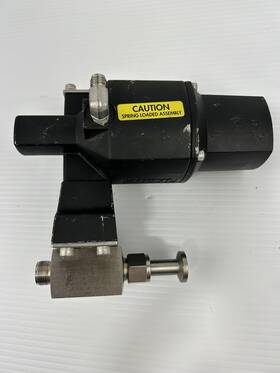 Ss-45s8-w1-33c Swagelok Pneumatic Actuator With Whitey Ball Valve 2500 Psi 172 Bar Ss-45s8-w1-33c Swagelok Pneumatic Actuator With Whitey Ball Valve 2500 Psi 172 Bar