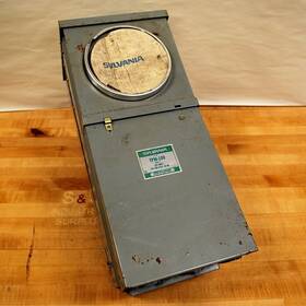 Tf-252g Sylvainia Tpm-100 Power Meter Enlosure With Panel - Used