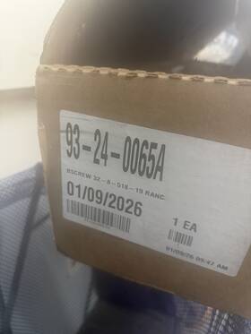 32-8-518-19 Thk 93-24-0065a Ball Screw Bscrew Mpn Length 518 Mm