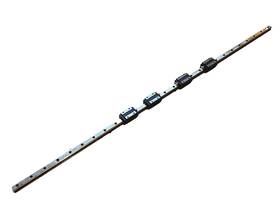 Hsr25c4 Thk 1600l Hsr Linear Guide Rail With 4 Blocks 1600mm Length