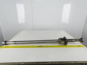 Kx22487 Thk 50mm Ball Screw 10mm Lead 2 T/i Nut 812 Mm Travel 48 Inch Oal