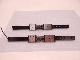 Rsr9wvs Thk Rsr9wns Lot Of 2 Bearings With 12 Inch Cnc Linear Slide Rail