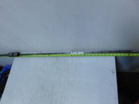 Ubi04010 Thk Shs15v Lot Of 2 Linear Bearings With 48 3/4 In Rail T140163