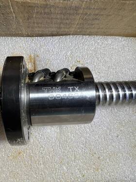 Thk-tk-00486a Thk Tx 00486a Ball Screw Linear Positioner 20mm Dia 5mm Pitch 480mm