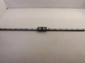 Y6q1226 Thk Y6c1583 Lot Of 2 Ssr20 Bearings With 40 Inch Cnc Linear Slide Rails