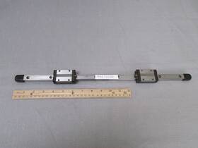 Yac73020 Thk 150mm Linear Bearing Rail 18-3/4 Inches Long 2 Sliders All P/n