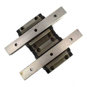 Cg25aaan Thompson Lot Of 2 Accuglide Bearing Blocks With 7 Inch 177.8mm Rails
