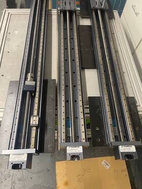 2hbm100ypg-sl Thomson Leaner Motion Rails- Lot Of 3 2hbm100ypg-sl Thomson Leaner Motion Rails- Lot Of 3
