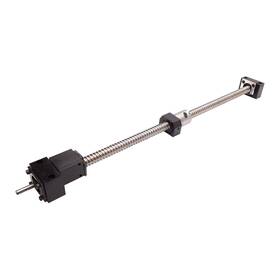 903480201 Thomson Ball Screw Assembly 5/8 Inch 0.2 Lead 15 Stroke 1/4 Shaft