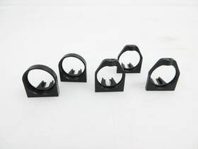 B5ct1 Thorlabs B5c1 Lot 3x 1 Inch Optic Mount For 30 Mm Cage And 2x Sm1