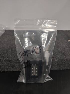 Ct1a Thorlabs Z Axis Translation Stage