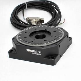 Ddr100 Thorlabs Ddr100/m 4 Inch 10cm Motorized Direct Drive Rotation Stage 3phase Dc 60 Rad