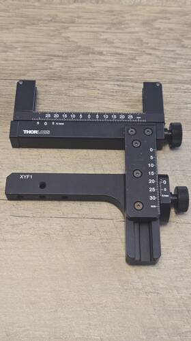 Xyf1 Thorlabs - Xy Mount For 1/2 Inch -3 Rectangular Optics 8-32 Taps Xyf1 Thorlabs - Xy Mount For 1/2 Inch -3 Rectangular Optics 8-32 Taps