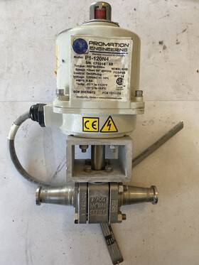 P1-120n4 Torque Promation Engineering Quarter Turn Actuator Model 120vac 300lb P1-120n4 Torque Promation Engineering Quarter Turn Actuator Model 120vac 300lb