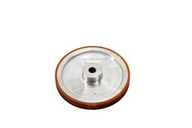 Mw-1-b Tri-tronics Photocraft Encoder Measuring Wheel Aluminum Orange Rim Roller