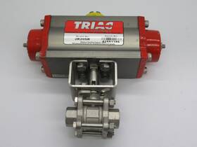 2r20sr Triac Rack And Pinion Actuator 1/2 Inch Pipe 150 Psig Used
