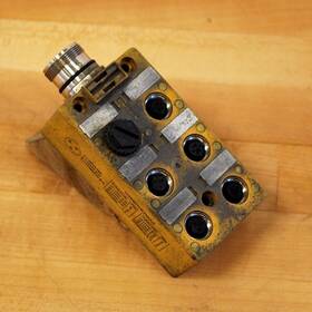 60-cs12 Turck Vbkb Multifast Multibox 6 Port Junction Box - Used 60-cs12 Turck Vbkb Multifast Multibox 6 Port Junction Box - Used
