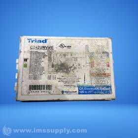 C242unvme Universal Lighting Technologies Cfl Ballast Usip
