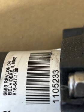 K2xg20-12v-08b8 Warner Linear B-track 12vdc Kneeling Actuator