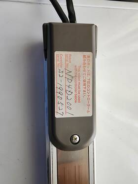 Ts-ss05-06sn-650 Yamaha Ts Transservo Linear Actuator Model Serial 19npa02001