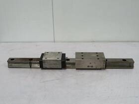 T18624 Zimmer 5505as Lot Of 2 Kwh Jd/71300 Linear Bearing Blocks On A 32 In Rail