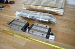 New Thk X550MM Linear Lm Rail & (2) HSR55LA1SS Bearings HSR55LA2SS+550L. Fixed Price $475.00.