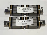 Qty Nsk LS20 159.7MM Linear Rail Slide Guide W/ Bearing Blocks. Fixed Price $220.00.
