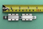 Schneeberger MN9-G3-V0 Linear Rail 95MM L, 9MM W, 5.5MM 2 Carriage Blocks Used. Fixed Price $20.00.