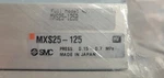 Smc MXS25-125B Cylinder. Fixed Price $70.00.