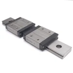 Misumi Ssebw 14 Linear Guide Assembly, 2X Ball Bearing Carriages, 150X24MM Rail. Fixed Price $140.00.