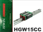 New Hiwin HGW15CCZAC Flange Block Linear Guides Series Up To 4000MM Long. Fixed Price $1425.10.