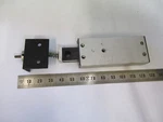 Assembly Deltron Positioning Linear Stage Ball Bearing Pictured #P8-B-19. Fixed Price $49.00.