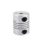 D20L25 5MMX5MM Aluminum Alloy Spline Shaft Flexible Helical Coupling. Fixed Price $18.68.