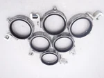 6 Pack Topaz 2-1/2" Fnpt Metallic Grounding Bushings Die Cast Zinc TPZ-337. Fixed Price $82.99.