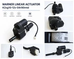 Warner Linear Actuator K2XG10-12V-04R90MTD Dc Electric -made Usa. Fixed Price $499.00.