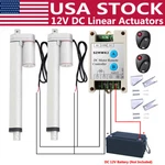 14MM/S High Speed 2X 1000N 12V Dc Linear Actuators W/ Remote Control Heavy Duty. Fixed Price $129.99.