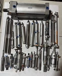 Smc Pneumatic Cylinder Lot Of 30 NCA1B400-0800 NCDGBN32 NCGTN25 NCDMB075. Fixed Price $200.00.