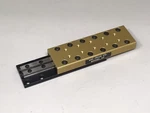 Del-tron Deltron Nb 2090 Aluminum Crossed Roller Slide Linear Motion. Fixed Price $29.00.