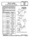 Areva Framatome Asco 1251121-083 Seal Kits 324112 Hydramoto NH95 Model B1 New. Fixed Price $263.99.