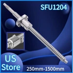 Ball Screw SFU1204 RM1204 12MM L250MM-1500MM Flange Single Nut Cnc Parts. Fixed Price $25.01.
