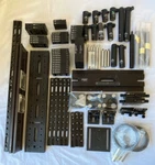 Newport Optical Stages, Rails, Post Holders, Mounts, Bases- 85 Part Assortment. Fixed Price $1700.00.