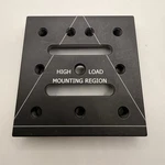 Thorlabs KBT3X3 Kinematic Base Top Plate - 3" High Load Mounting Region. Fixed Price $22.50.