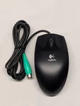 Vintage Logitech M-SBF90 Mouse Scroll Wired Optical Black 852362-B000 PS/2 Oem. Fixed Price $11.69.