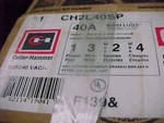 * Cutler Hammer 40A Main Lug Load Center CH2L40SP MM-02. Fixed Price $18.75.