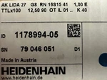Heidenhain Ak Lida 27 Scanning Unit Meter Cable 1178994-05 New Box. Fixed Price $557.00.