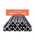 Vevor 5PCS 78.7 (2000 Mm) Slot 2040 Aluminum Extrusion Anodized Linear Rail. Fixed Price $116.89.