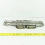 Thk (2) Linear Blocks W/ MCF04773 Guideway Rail 17-1/4" Oal. Fixed Price $189.99.
