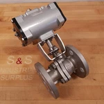 Kitz FA-1 Pneumatic Actuator With 10K-25-S13A Ball Union Valve, 0.39 0.69 Mpa. Fixed Price $132.99.